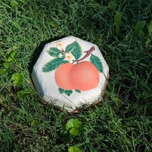 Vintage Avon Peach Wall Hanging